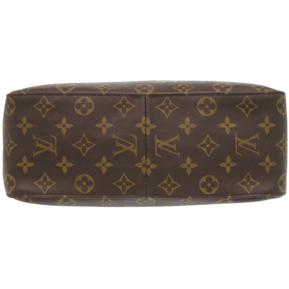 LOUIS VUITTON Authentic Brown Monogram Looping GM Shoulder Bag - Picture 4 of 11